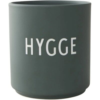 Design Letters Kopp Dusty Green - Favorit - Unisex Design Letters Kopp Dusty Green - Favorit - Unisex