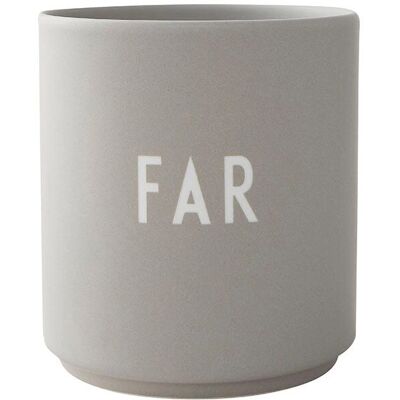 Design Letters Favorit Grau Tasse - Tasse Design Letters Favorit Grau Tasse - Tasse