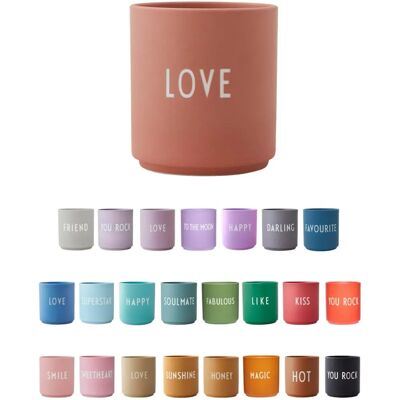 Design Letters Favourite LOVE Tasse Design Letters Favourite LOVE Tasse