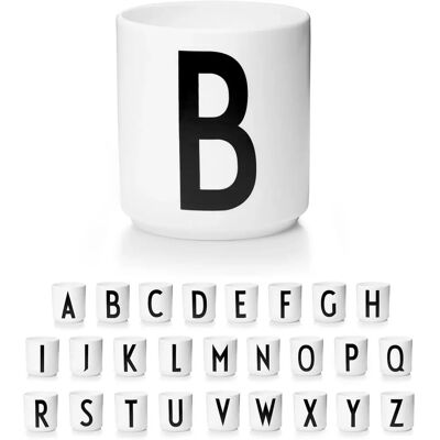 Design Letters Personalisierte Buchstaben Tasse - Arne Jacobsen Vintage ABC Design Letters Personalisierte Buchstaben Tasse - Arne Jacobsen Vintage ABC