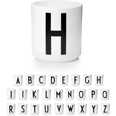 Design Letters AJ Kaffekopp - Personlig Bokstav - Kaffekopp Design Letters AJ Kaffekopp - Personlig Bokstav - Kaffekopp