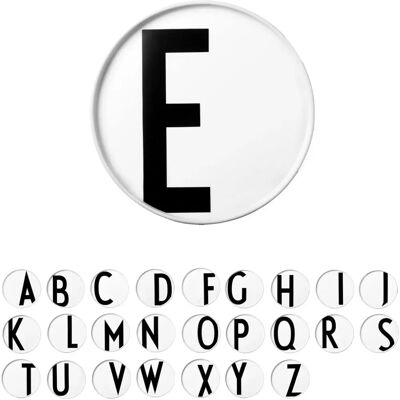 Design Letters benporcelen taller - Servise Design Letters benporcelen taller - Servise