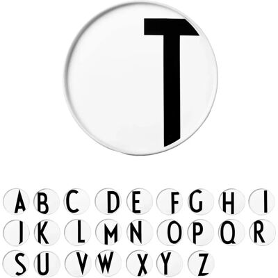 Design Letters Bone China Bokstavplate - Frokost Design Letters Bone China Bokstavplate - Frokost