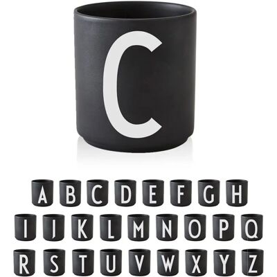 Design Letters AJ Beholder i beinporcelæn - Bokstav C Design Letters AJ Beholder i beinporcelæn - Bokstav C