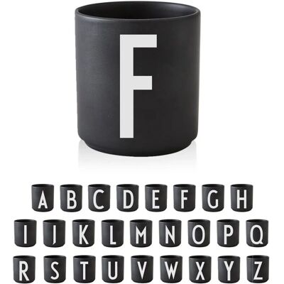 Design Letters AJ Svart Porselenskrus - Kopp Design Letters AJ Svart Porselenskrus - Kopp
