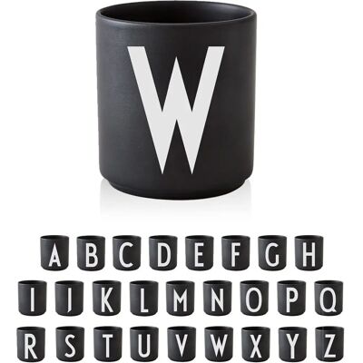 Design Letters Personlig Bokstavkopp - Svart Design Letters Personlig Bokstavkopp - Svart