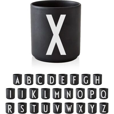 Design Letters Svart Kopp - Personlig - Svart Design Letters Svart Kopp - Personlig - Svart