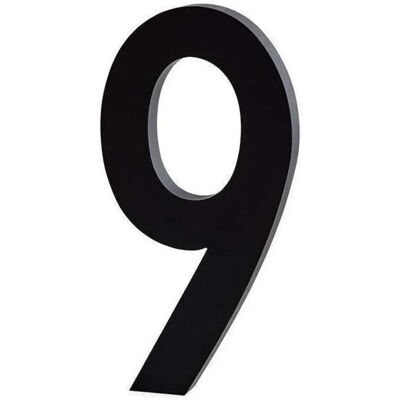 Letras de Diseño Número 9 - Números Arquitecto Letras de Diseño Número 9 - Números Arquitecto