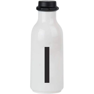 Design Letters Hvitt 500ml Vannflaske - Unisex Design Letters Hvitt 500ml Vannflaske - Unisex