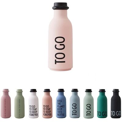 Botella Rosa To Go de Design Letters - Agua y Bebidas Frías Botella Rosa To Go de Design Letters - Agua y Bebidas Frías