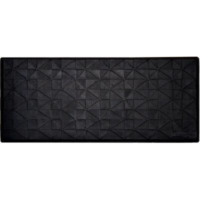 Tica Copenhagen - Graphic - 88x38 cm - Svart - Sko-matta Tica Copenhagen - Graphic - 88x38 cm - Svart - Sko-matta