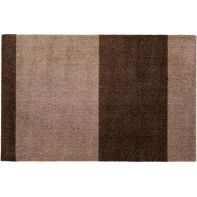 TICA Copenhagen - Stripes - Sandbrun - 60x90 cm - teppe TICA Copenhagen - Stripes - Sandbrun - 60x90 cm - teppe