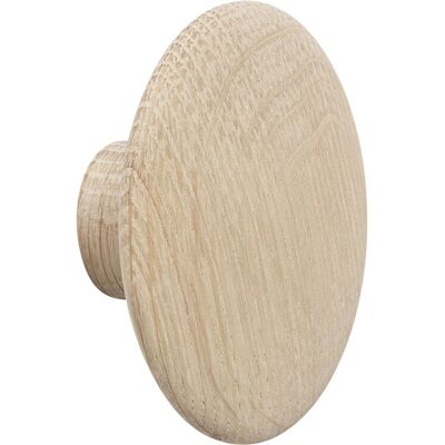 Ganci a parete Muuto The Dots - Legno naturale Ganci a parete Muuto The Dots - Legno naturale