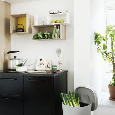 Muuto Mini Stacked 2.0 Vegghyllesystem - Hvit Muuto Mini Stacked 2.0 Vegghyllesystem - Hvit