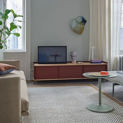 Muuto Enfold Sideboard - Eik / Grå - Moderne oppbevaringsmøbel Muuto Enfold Sideboard - Eik / Grå - Moderne oppbevaringsmøbel