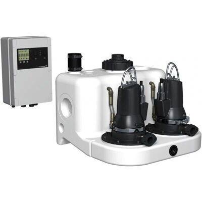 Grundfos Pumpstation - Niveaukontrollsystem Grundfos Pumpstation - Niveaukontrollsystem