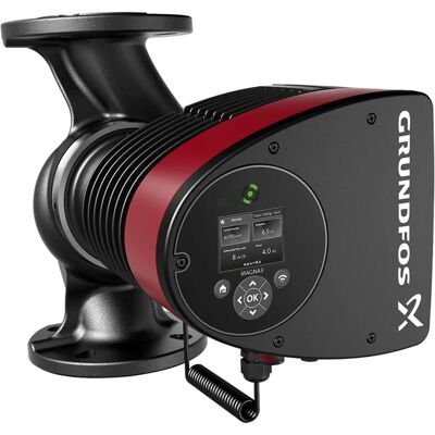 Grundfos Magna3 Heizungsumwälzpumpe - FlowAdapt - 78 cbm/h - 18 m Grundfos Magna3 Heizungsumwälzpumpe - FlowAdapt - 78 cbm/h - 18 m