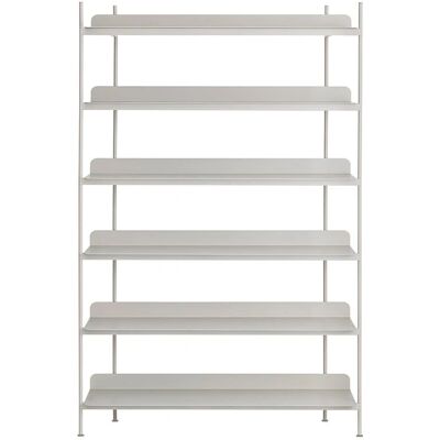 Système d'étagères modulaires Muuto Compile - Gris - Système d'étagères - Publicité Système d'étagères modulaires Muuto Compile - Gris - Système d'étagères - Publicité
