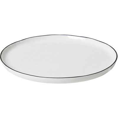 Broste Copenhagen Salt Handgjord porslinsfat - Dinner Plate Broste Copenhagen Salt Handgjord porslinsfat - Dinner Plate