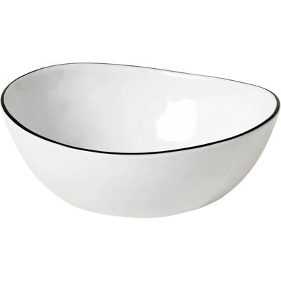 Broste Copenhagen Håndlaget Salt Porcelensalatbolle Broste Copenhagen Håndlaget Salt Porcelensalatbolle