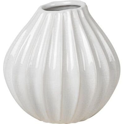 Broste Copenhagen Weite Vase Elfenbein - Vase 15cm Broste Copenhagen Weite Vase Elfenbein - Vase 15cm