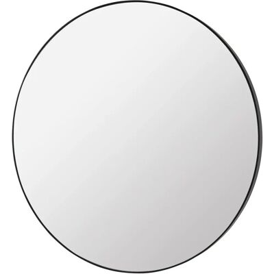 Miroir Rond Complet en Bois Noir de Broste Copenhagen - 80cm - Publicité Miroir Rond Complet en Bois Noir de Broste Copenhagen - 80cm - Publicité