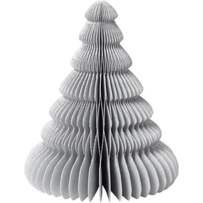 Broste Copenhagen Papier-Weihnachtsbaum - Silber Glitzer - Weihnachtsdekoration Broste Copenhagen Papier-Weihnachtsbaum - Silber Glitzer - Weihnachtsdekoration