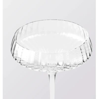 Vaso de cóctel transparente Sandvig de Broste Copenhagen - Pack de 4 Vaso de cóctel transparente Sandvig de Broste Copenhagen - Pack de 4