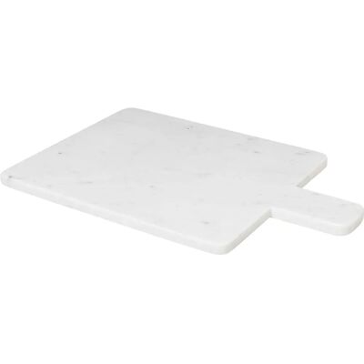 Broste Copenhagen Adam Tabla de cortar de mármol - Grande - Blanco Broste Copenhagen Adam Tabla de cortar de mármol - Grande - Blanco