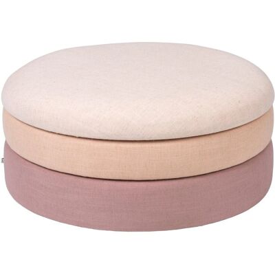 Broste Copenhagen Großer Pond Puf - Rose Shades - Hocker, Sitz, Couchtisch Broste Copenhagen Großer Pond Puf - Rose Shades - Hocker, Sitz, Couchtisch
