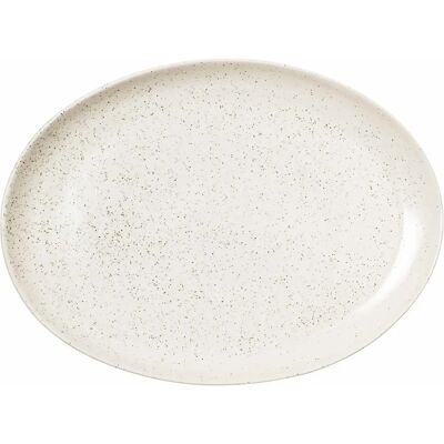 Broste Copenhagen Nordic Vanilla Oval Tallerken - Plate Broste Copenhagen Nordic Vanilla Oval Tallerken - Plate