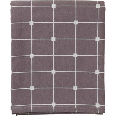 Broste Copenhagen Tila Tischdecke - Baumwolle, 300cm, Schokolade / Elfenbein Broste Copenhagen Tila Tischdecke - Baumwolle, 300cm, Schokolade / Elfenbein