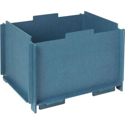 Broste Copenhagen Stacie Scatola impilabile blu Broste Copenhagen Stacie Scatola impilabile blu
