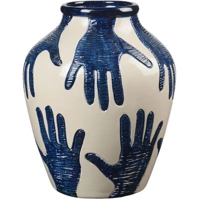 Broste Copenhagen Mime Vase - Håndlaget keramikk, Ø 33 x H 40 cm - Vase Broste Copenhagen Mime Vase - Håndlaget keramikk, Ø 33 x H 40 cm - Vase