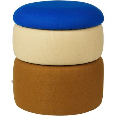 Broste Copenhagen Pond Hocker - Blau - Vielseitiges Möbel Broste Copenhagen Pond Hocker - Blau - Vielseitiges Möbel