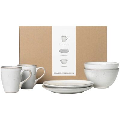 Broste Copenhagen Nordic Sand Frokostsett - Servise for To Broste Copenhagen Nordic Sand Frokostsett - Servise for To