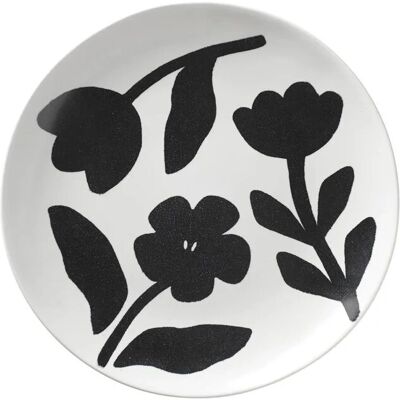 Broste Copenhagen Flora Tallerken - Keramikk - 26cm Broste Copenhagen Flora Tallerken - Keramikk - 26cm