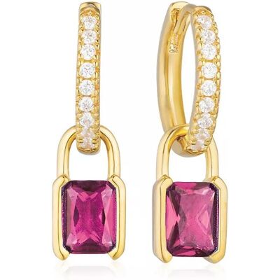Sif Jakobs Pink/Gold Roccanova Ohrringe - Ohrringe Sif Jakobs Pink/Gold Roccanova Ohrringe - Ohrringe