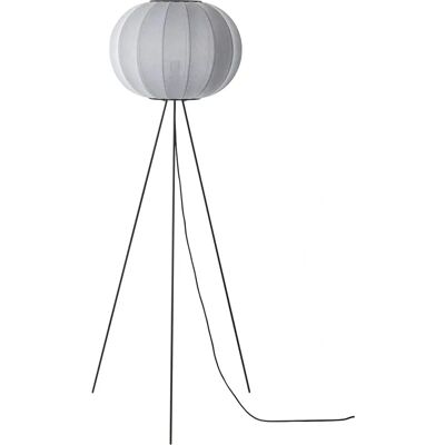 Knit-Wit - 45 Round Gulvlampe High - Silver - Floor Lamp Knit-Wit - 45 Round Gulvlampe High - Silver - Floor Lamp