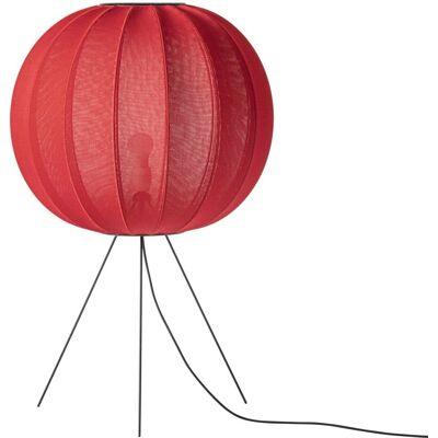 Made By Hand Knit-Wit Rund Gulvlampe 60 cm - Maple Red Made By Hand Knit-Wit Rund Gulvlampe 60 cm - Maple Red