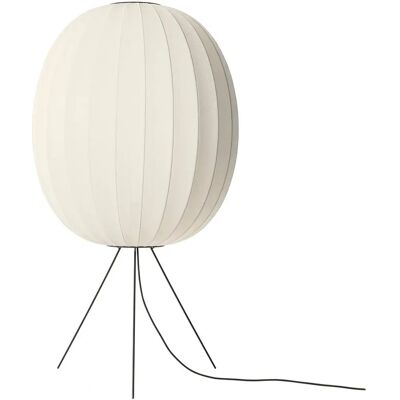 Made By Hand Knit-Wit 65 Haute Lampe Sur Pied Ovale Perle Blanche - Publicité Made By Hand Knit-Wit 65 Haute Lampe Sur Pied Ovale Perle Blanche - Publicité