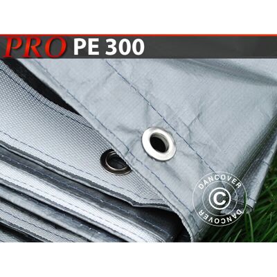 Dancover Grey 3x10m Tarpaulin - Waterproof UV-Resistant Cover Dancover Grey 3x10m Tarpaulin - Waterproof UV-Resistant Cover