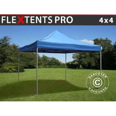 Dancover - Carpa Rapida FleXtents pro 4x4m Blu - Blu - Tenda Evento Dancover - Carpa Rapida FleXtents pro 4x4m Blu - Blu - Tenda Evento