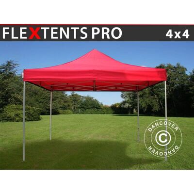 Dancover FleXtents PRO 4x4 m Pérgola plegable roja Dancover FleXtents PRO 4x4 m Pérgola plegable roja