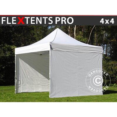 Dancover FleXtents PRO 4x4 m White - Pop up gazebo Dancover FleXtents PRO 4x4 m White - Pop up gazebo
