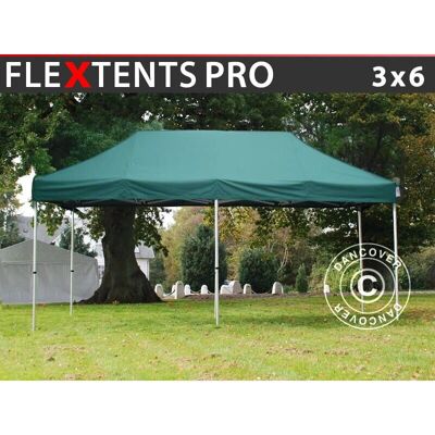 Dancover Tenda pieghevole FleXtents PRO 3x6m Verde Dancover Tenda pieghevole FleXtents PRO 3x6m Verde