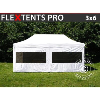 Dancover FleXtents PRO 3x6m Bianco - Tenda pieghevole Dancover FleXtents PRO 3x6m Bianco - Tenda pieghevole