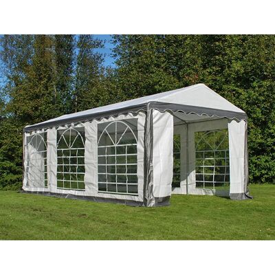Dancover Grigio/Bianco 3x6m PE Tenda - Tenda per eventi Dancover Grigio/Bianco 3x6m PE Tenda - Tenda per eventi