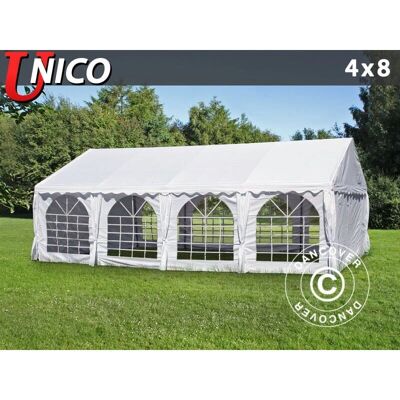 Dancover White UNICO 4x8 m Marquee - Event Tent Dancover White UNICO 4x8 m Marquee - Event Tent