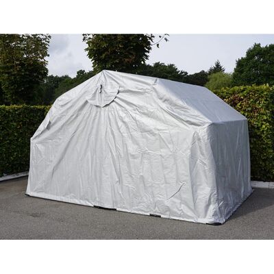 Garage Pieghevole Grigio di Dancover - Archivia Moto Garage Pieghevole Grigio di Dancover - Archivia Moto